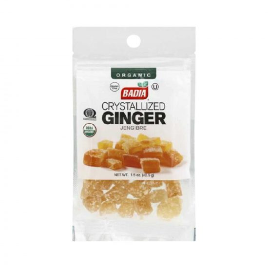 Badia Crystallised Ginger (Organic) 42.5g