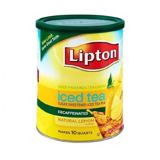 Lipton Iced Tea Decaf Lemon Powder Mix 670g