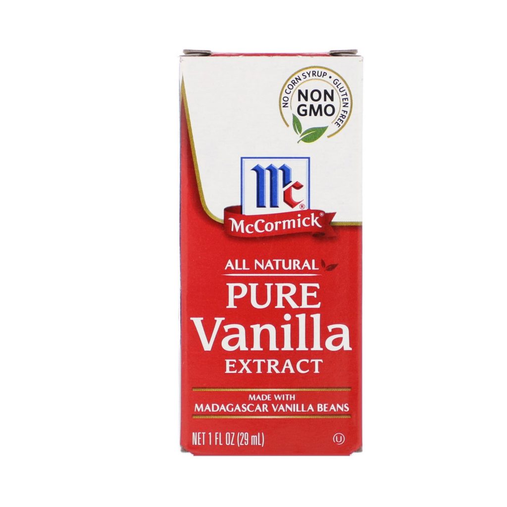 McCormick Pure Vanilla Extract 29 ml vegan eggnog(1 fl oz)