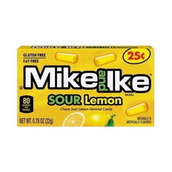 Mike & Ike Sour Lemon $0.25 22g