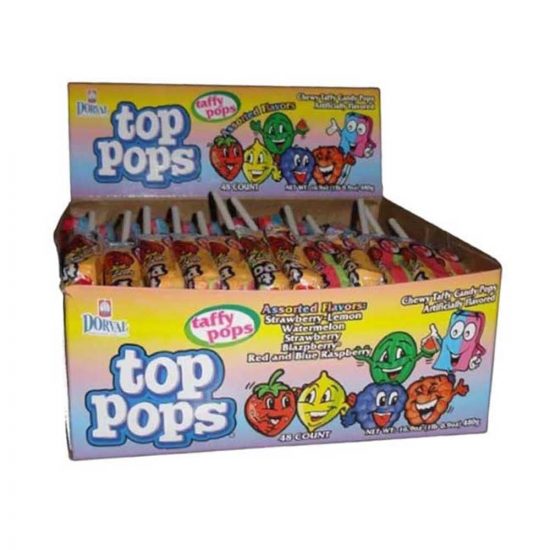 Top Pops Assorted Box 10g
