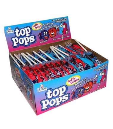 Top Pops Blazpberry Box 10g