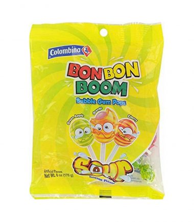 Colombina Bon Bon Boom Sour Peg Bags 170g (6oz)