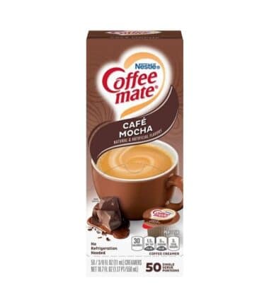 Coffee Mate Cafe Mocha Liquid 50 Count