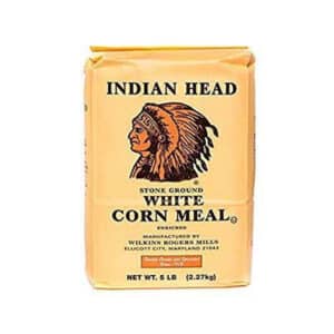 Indian Head White Corn Meal 2.27kg (5lbs)