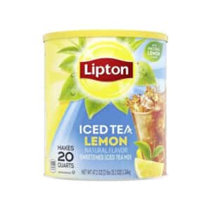 Lipton Iced Tea Lemon Flavour 1.34kg (20 Quart) (47.2oz)