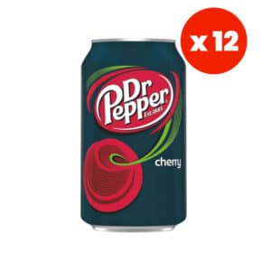 Dr Pepper Cherry Soda 355ml (12 fl.oz) (Box of 12)