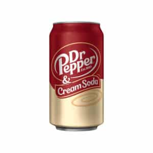 Dr Pepper Cream Soda 355ml (12 fl.oz) (Case of 12)