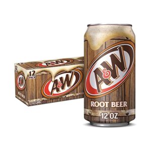 A&W American Root Beer 355ml (Pack of 12)