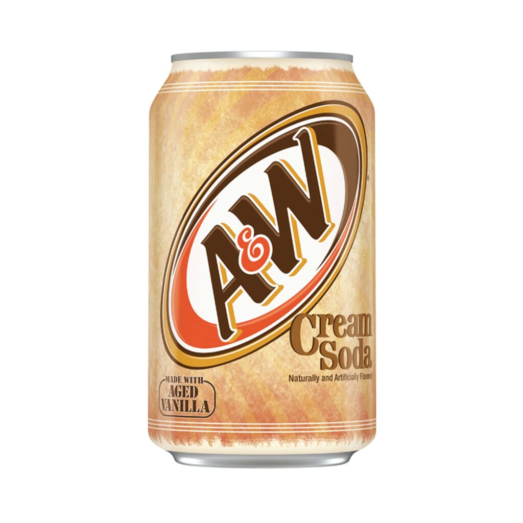 A&W Cream Soda 355ml (12 fl.oz) | American Food Mart