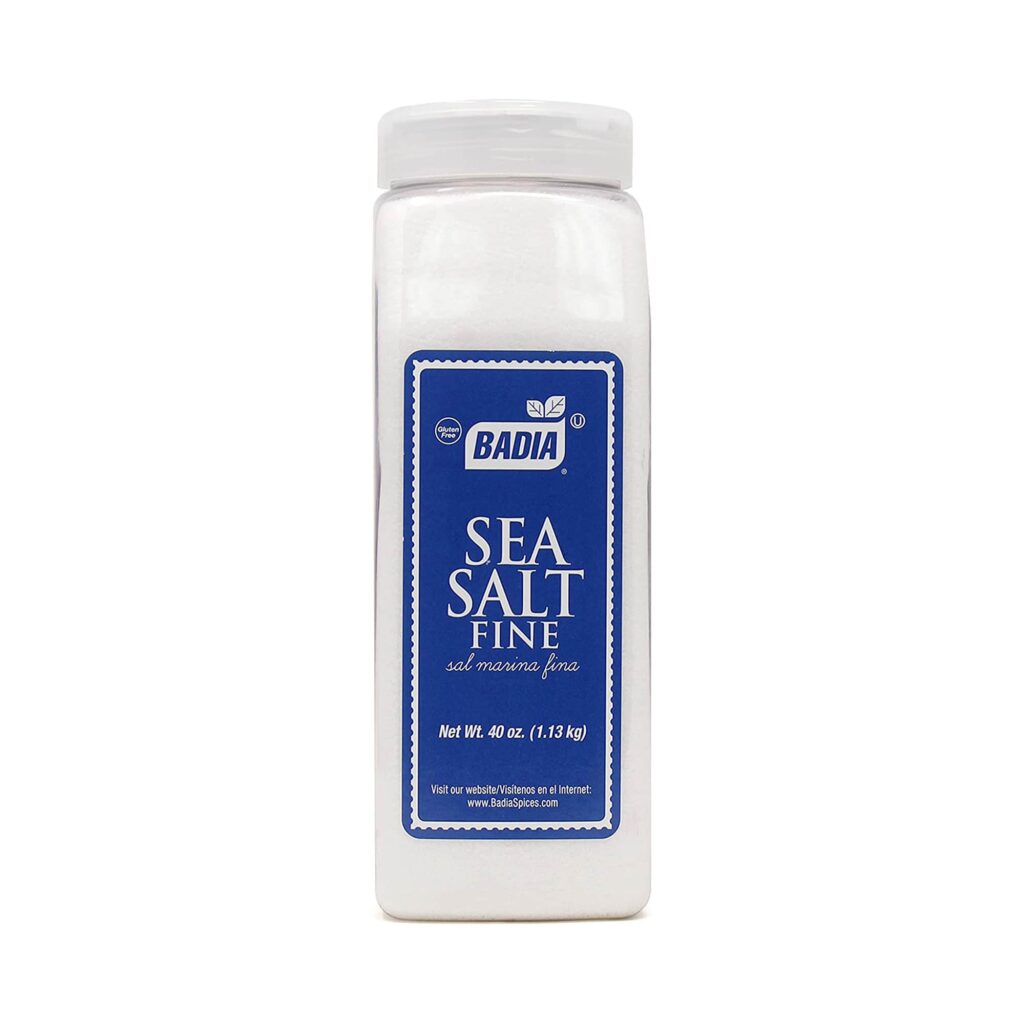 Badia Sea Salt Fine 1.13 kg (40oz) American Food Mart
