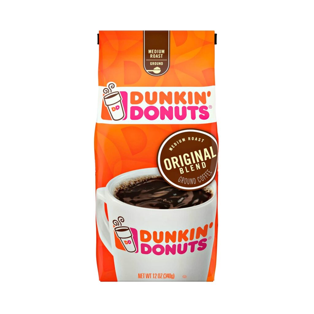 Dunkin Donuts Original Ground Coffee 340g (12oz) American Food Mart