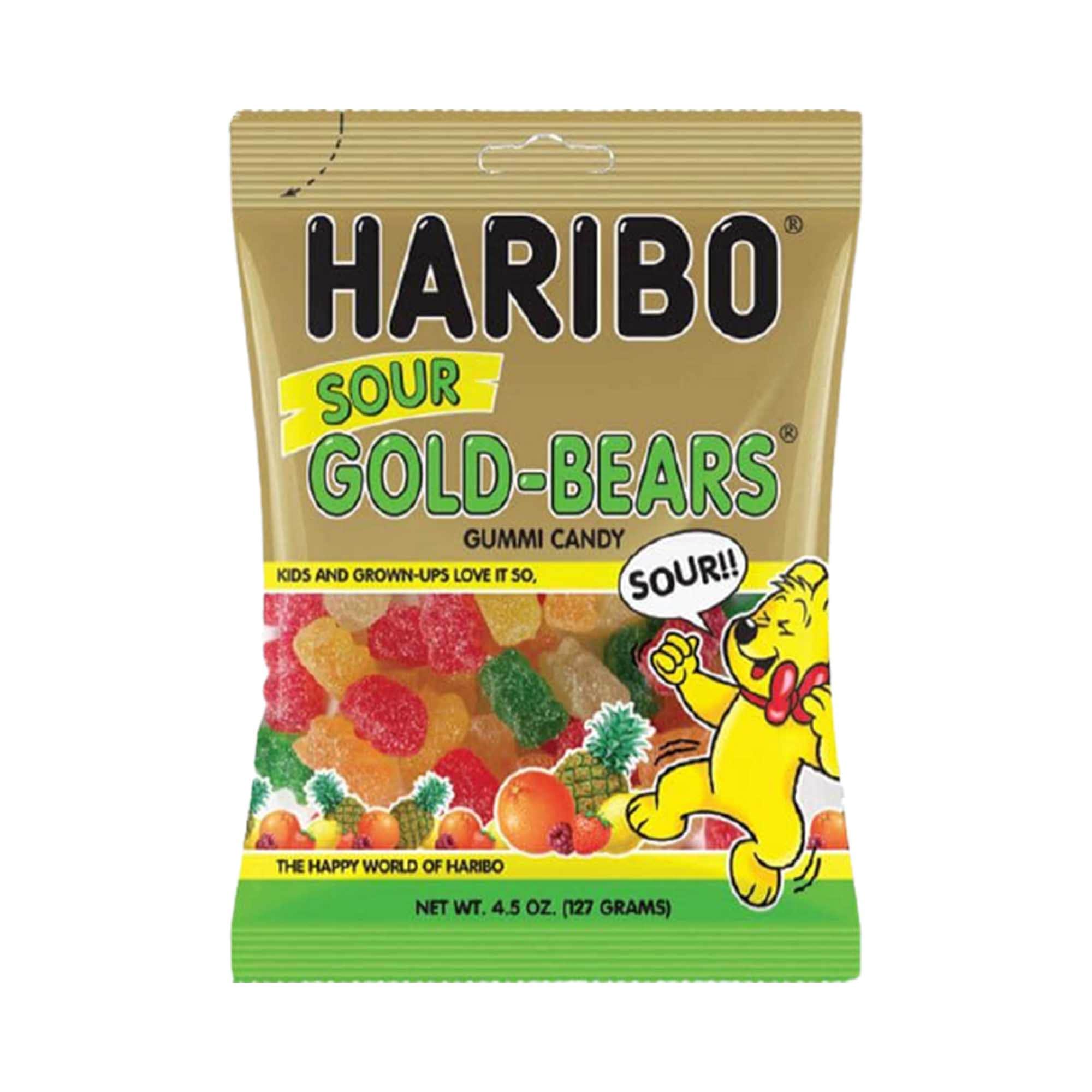 Haribo Goldbären sauer minis - Gold Bears Sour minis