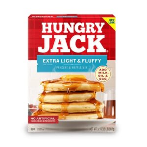 Hungry Jack Extra Light & Fluffy Pancake Mix 907g