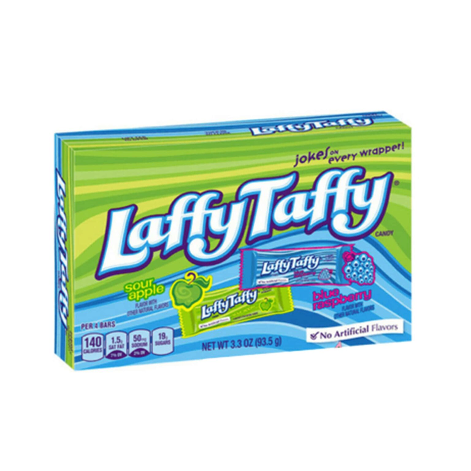 Laffy Taffy Sour Apple & Blue Raspberry 93.5g American Food Mart