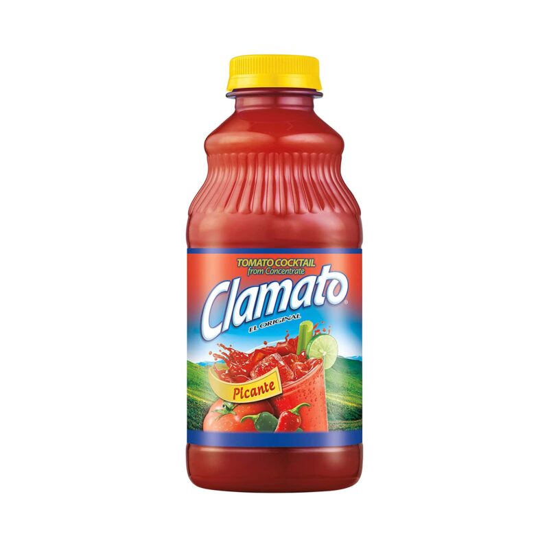 Mott’s Clamato Picante Cocktail Tomato Juice 946ml (32 fl.oz ...