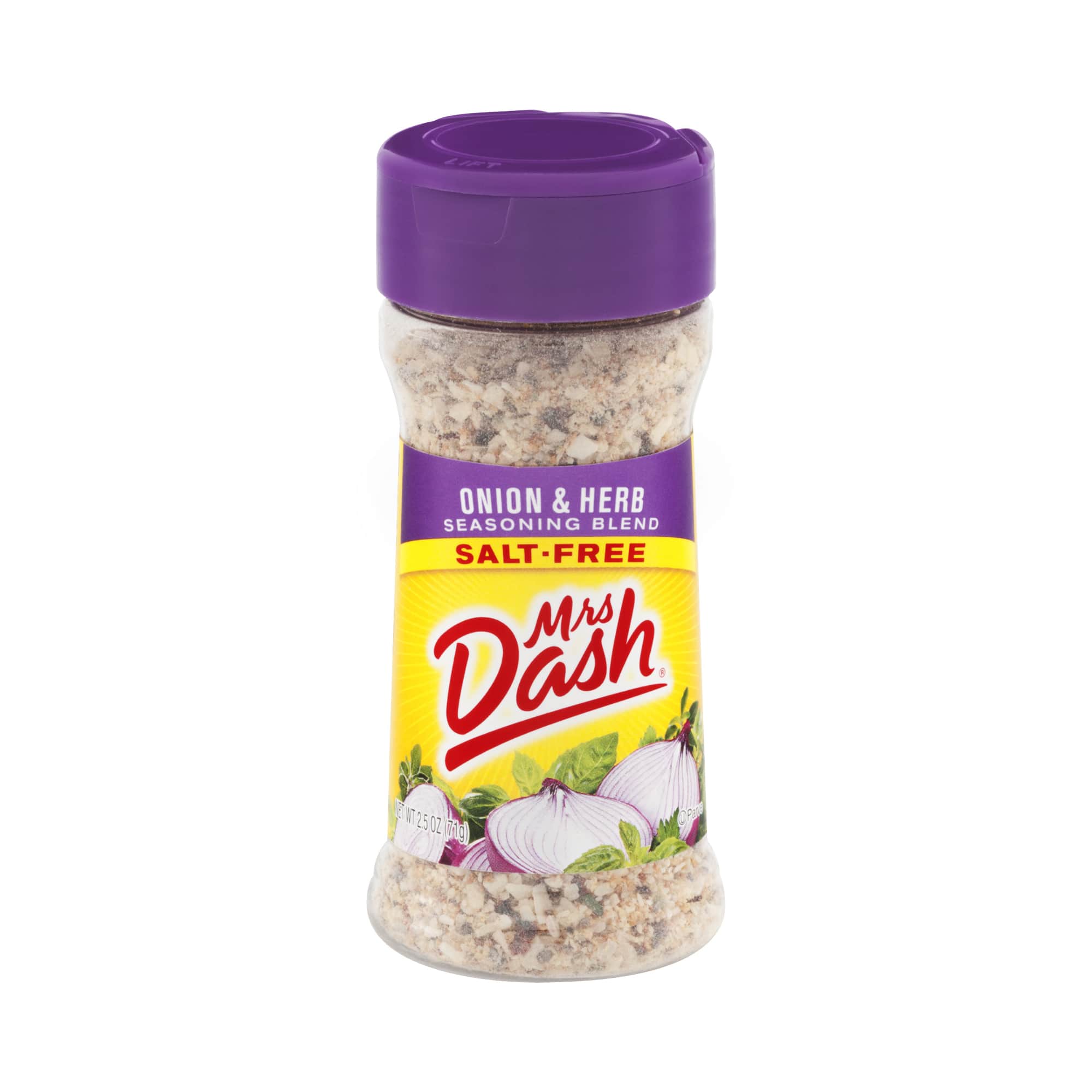 Dash Salt-Free Seasoning Blend, Garlic & Herb, 2.5 Ounce