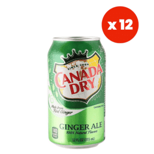 Canada Dry Ginger Ale 355ml (12 fl.oz) (Box of 12)