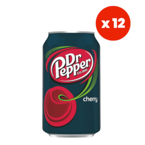 Dr Pepper Cherry Soda 355ml (12 fl.oz) (Box of 12)
