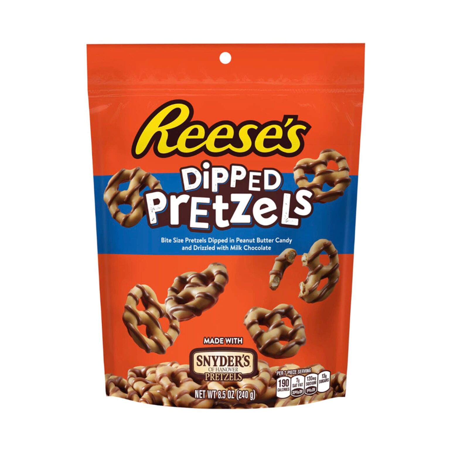 Hershey’s Cookies N Creme Dipped Pretzels 120g (4.25oz) American Food