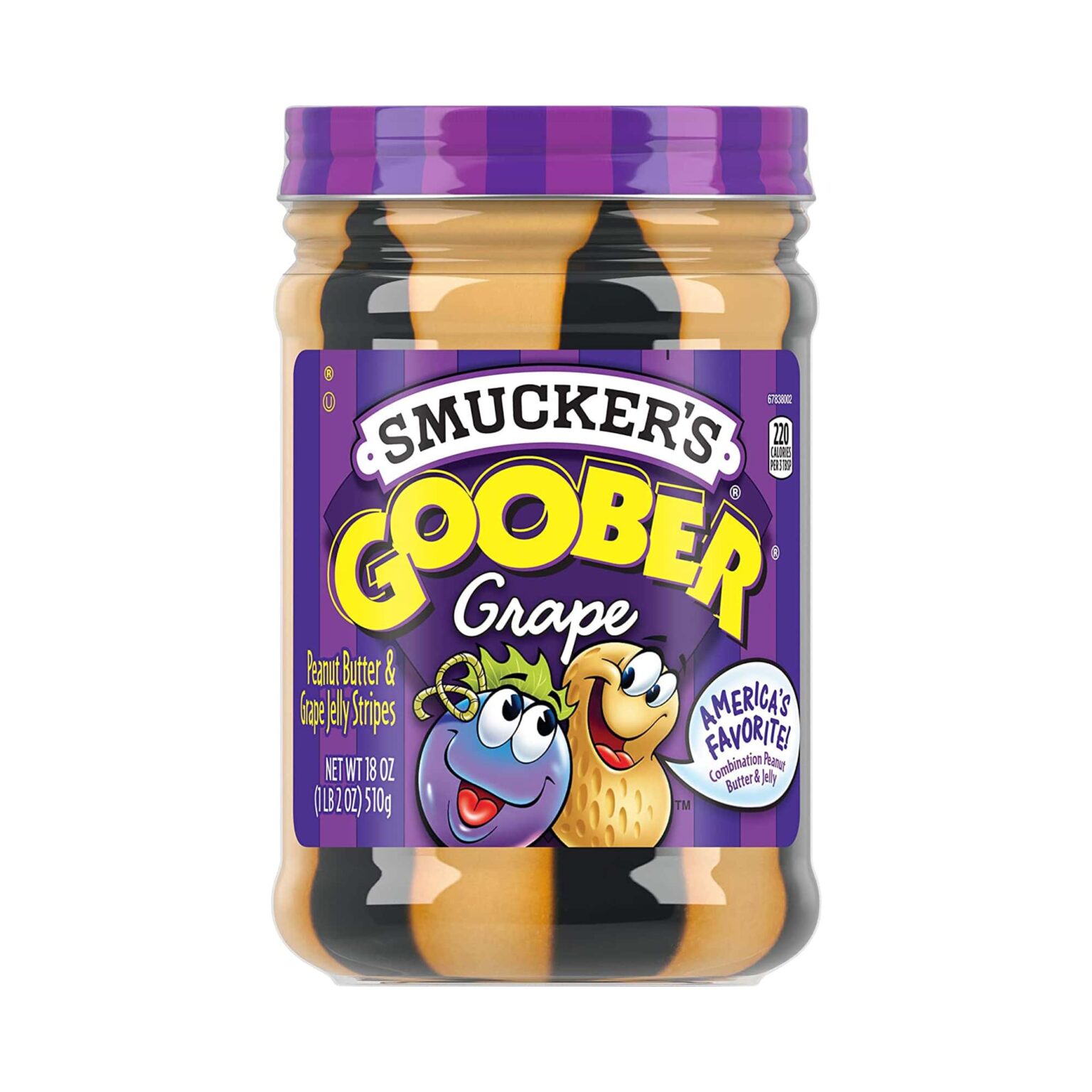 Smuckers Goober Peanut Butter & Grape Jelly 510g (18oz) | American Food ...