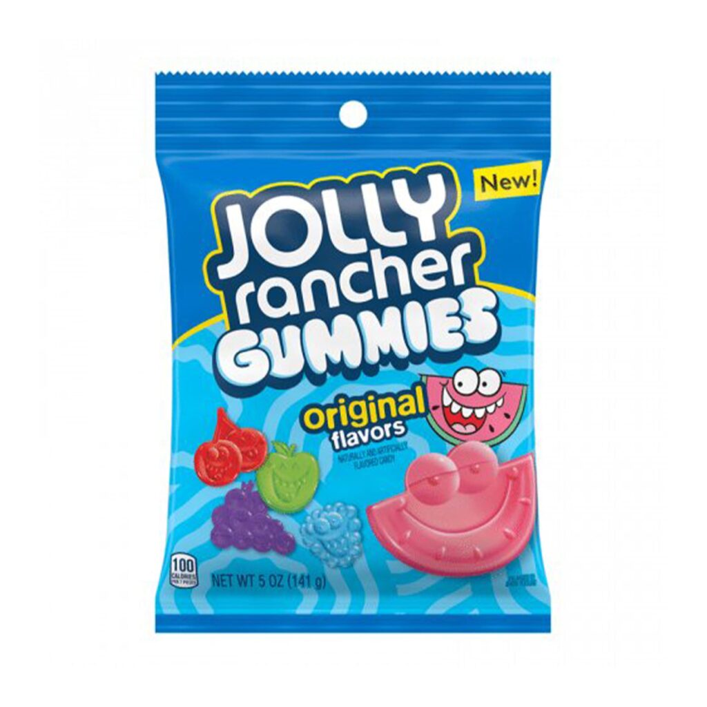 Jolly Rancher Original Gummies Peg Bag 141g (5oz)