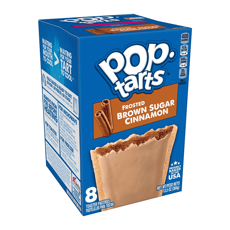 Pop Tarts Frosted Brown Sugar Cinnamon 384g 8pcs American Food Mart 5141