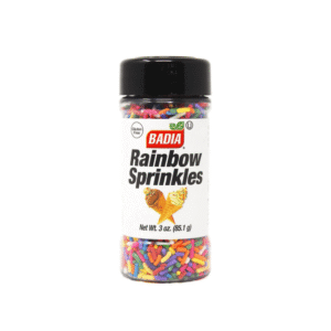 Badia Rainbow Sprinkles 85g (3oz)
