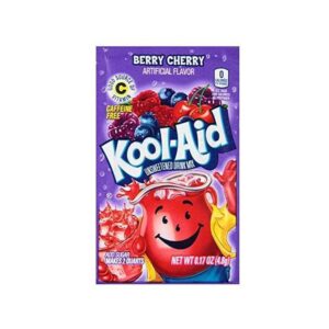 Kool Aid Sachet Blastin Berry Cherry (2 Quarts)