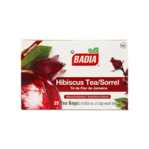Badia Hibiscus/Sorrel Tea 25 Bags 2g (0.07oz)