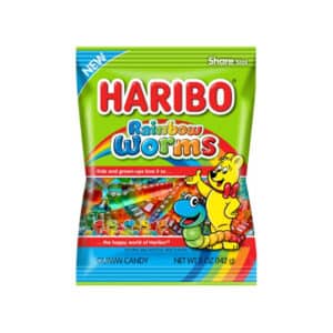 Haribo Rainbow Worms 142g (5oz)