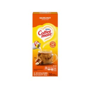 Coffee Mate Liquid Creamer Hazelnut Single Serve 50 Portions 10.6ml (0.375oz)