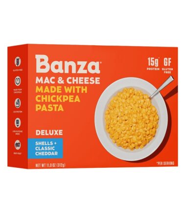 Banza Mac & Cheese Chickpeas Pasta Cheddar 312g (11oz)