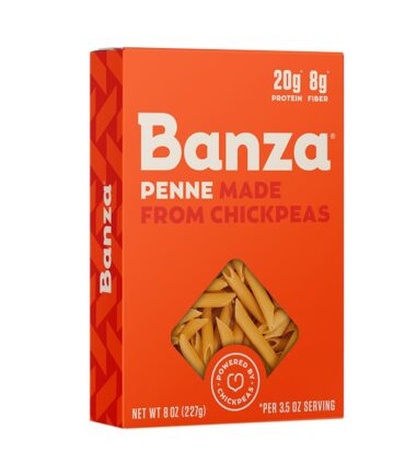 Banza Pasta Chickpeas Penne 227g (8oz)