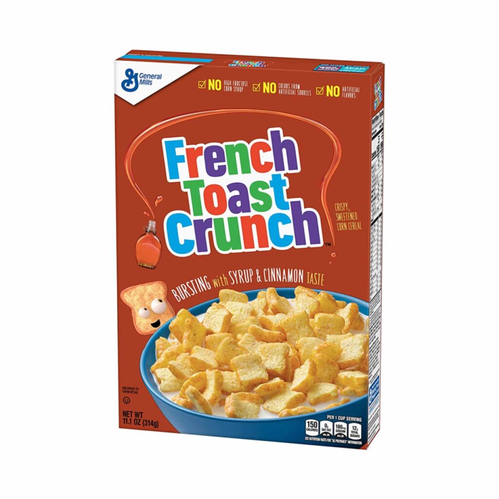 French Toast Crunch Cereal 314g (11.1oz) American Food Mart