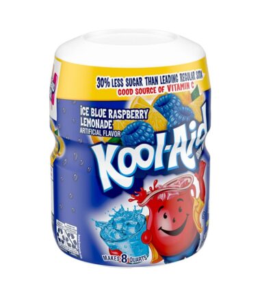 Kool Aid Ice Blue Raspberry Tub 567g (8 Quarts)