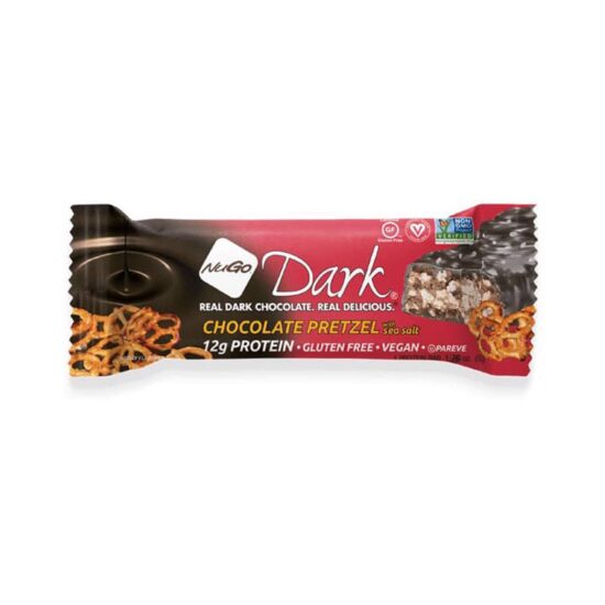 Nugo Dark Chocolate Pretzel Sea Salt Bar 50g (1.76oz)