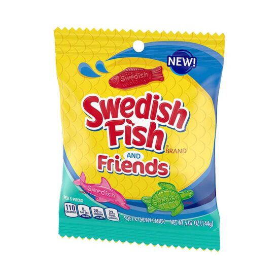 Swedish Fish & Friends Peg Bag 143g (5.06oz)