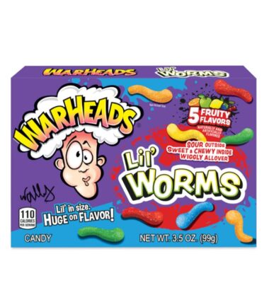 Warheads Theater Box Lil Worms 99g (3.5oz)