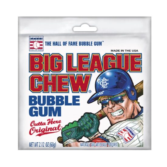 Big League Chew-Shredded Original Bubble Gum 60g (2.12 oz)-min