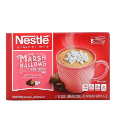 Nestle Hot Cocoa Mix Mini Marshmallows Milk Chocolate (6 Count x 0.71oz)