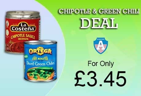 Chipotle & Green Chilli Deal