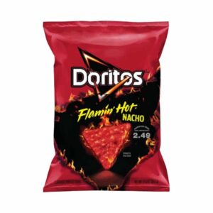 Doritos Flamin' Hot Nacho Tortilla Chips 92g (3.25oz)