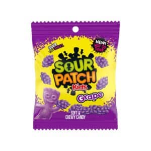 Sour Patch Kids Grape Peg Bag 101g (3.58oz)