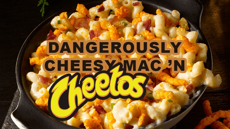 Dangerously Cheesy Mac n Cheetos