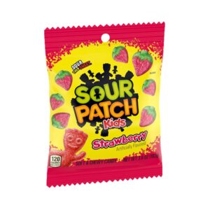 Sour Patch Kids Strawberry Peg Bag 102g (3.6oz)