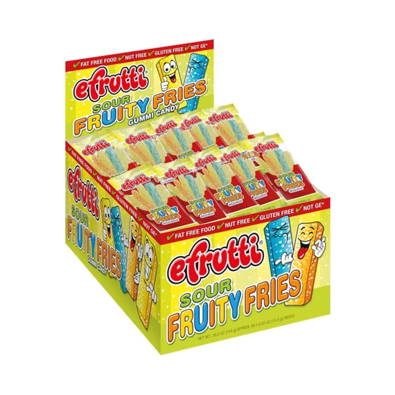 eFrutti Gummi Sour Fruity Fries 15.5g (.55oz)