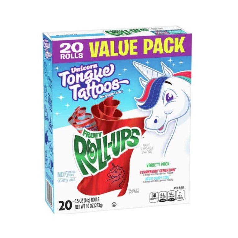 Fruit Roll-Ups Strawberry Sensation & Berry Cool 283g (10oz)