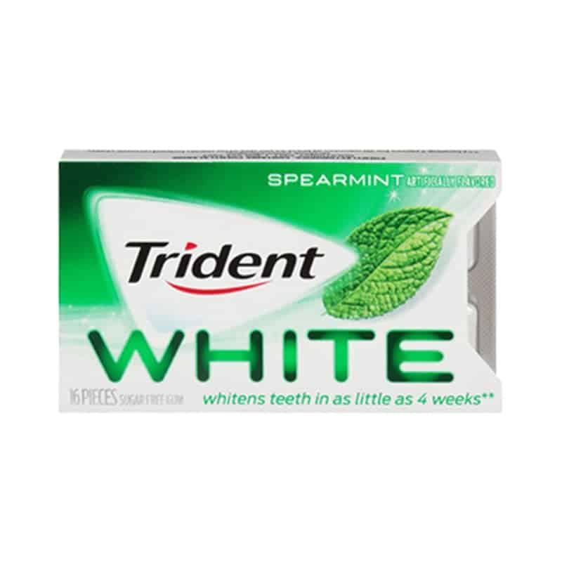 Trident Gum White Spearmint 16ct