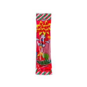 Dorval Sour Power Straws Watermelon 50g (1.75oz)